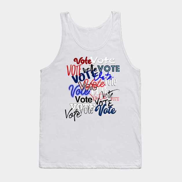 Vote Vote Vote! Tank Top by Porcupine8